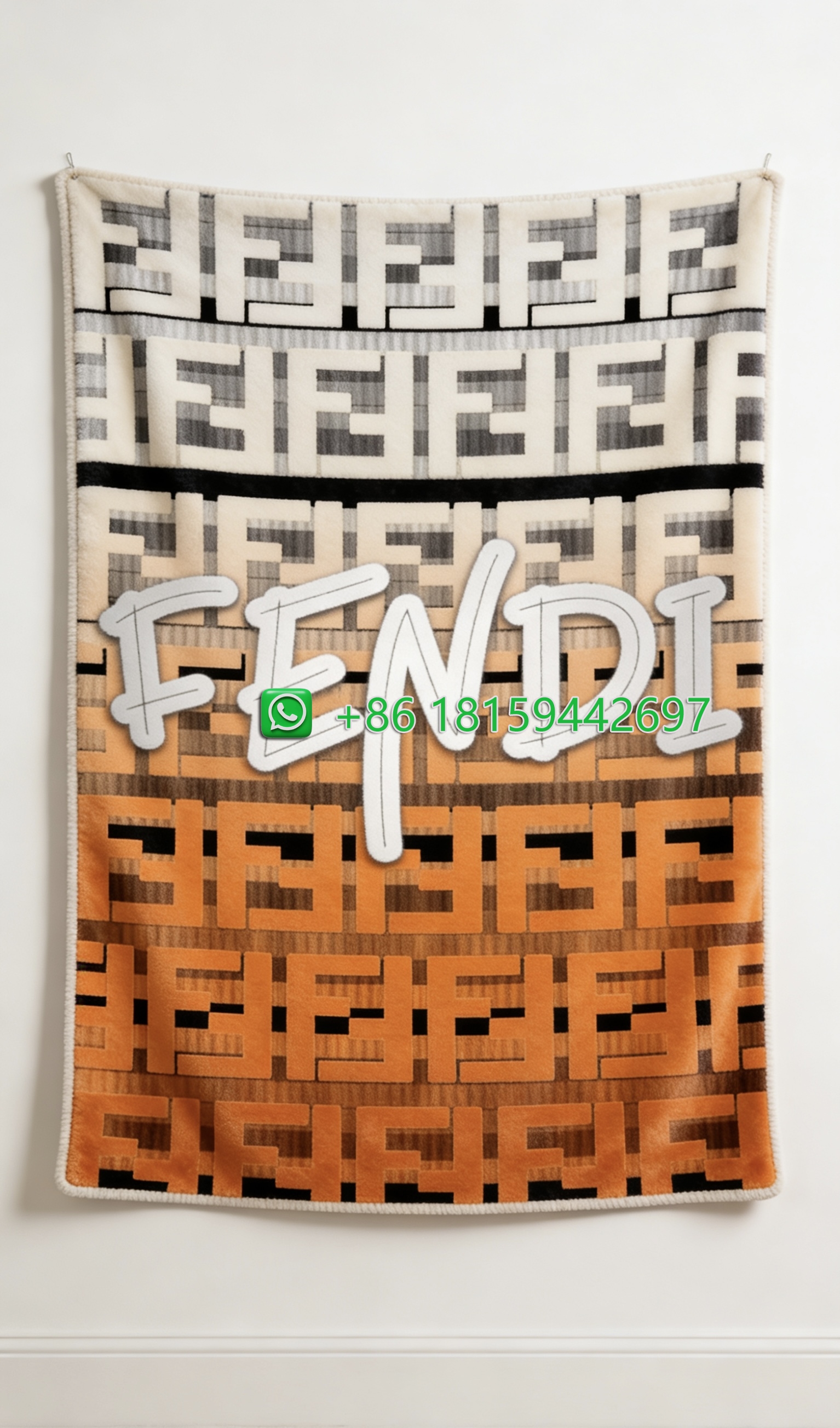 Fendi Throw Blankets